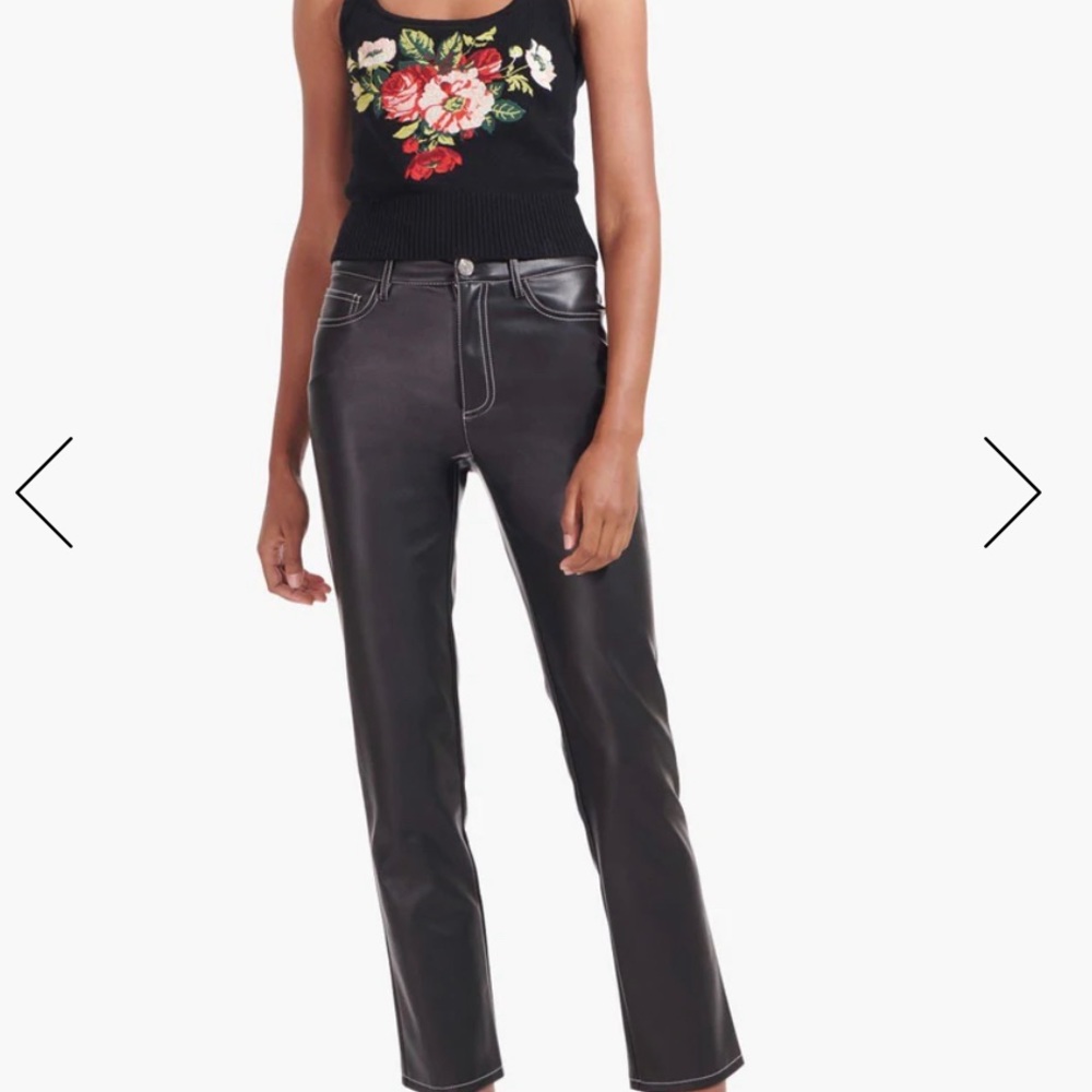 STAUD Leather Pants